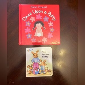 Once Upon a Potty Hardcover Book & The First Years I’m Getting Ready Board Book